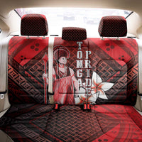 The First King Of Tonga Back Car Seat Cover Tongan Pride