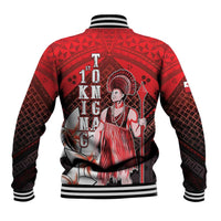 The First King Of Tonga Baseball Jacket Tongan Pride