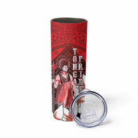 The First King Of Tonga Skinny Tumbler Tongan Pride