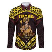 Tonga First King Family Matching Tank Maxi Dress and Hawaiian Shirt Ahoeitu Know Your Roots