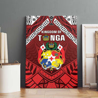 Tonga Emancipation Day Canvas Wall Art Tongan Kupesi Pattern