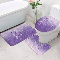 Lupus Awareness Month Bathroom Set Polynesian Style
