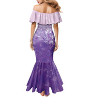 Lupus Awareness Month Family Matching Mermaid Dress and Hawaiian Shirt Polynesian Style