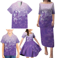 Lupus Awareness Month Family Matching Puletasi and Hawaiian Shirt Polynesian Style LT05 - Polynesian Pride