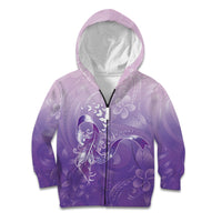 Lupus Awareness Month Kid Hoodie Polynesian Style