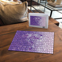 Lupus Awareness Month Puzzle Polynesian Style