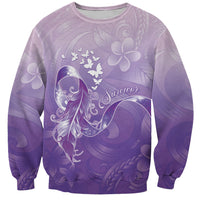 Lupus Awareness Month Sweatshirt Polynesian Style