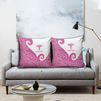 Personalised New Zealand Nurse Pillow Cover Maori Koru Pink Version LT05 - Polynesian Pride
