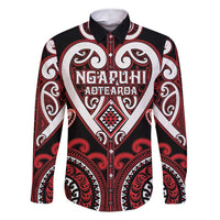 Custom Aotearoa Ngapuhi Family Matching Short Sleeve Bodycon Dress and Hawaiian Shirt Maori Tribal Pattern