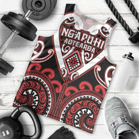 Custom Aotearoa Ngapuhi Men Tank Top Maori Tribal Pattern