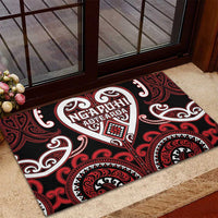 Aotearoa Ngapuhi Rubber Doormat Maori Tribal Pattern