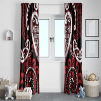 Aotearoa Ngapuhi Window Curtain Maori Tribal Pattern