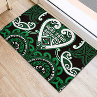 Aotearoa Ngai Tahu Rubber Doormat Maori Tribal Pattern
