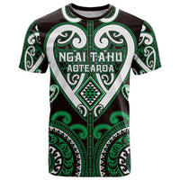 Custom Aotearoa Ngai Tahu T Shirt Maori Tribal Pattern