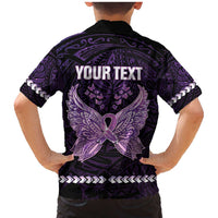 Personalised Alzheimer's Awareness Family Matching Mermaid Dress and Hawaiian Shirt You May Not Remember But I Will Never Forget