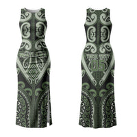 Custom Aotearoa Ngati Awa Couples Matching Tank Maxi Dress and Hawaiian Shirt Maori Tribal Pattern LT05 - Polynesian Pride