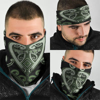 Aotearoa Ngati Awa Neck Gaiter Maori Tribal Pattern LT05 - Polynesian Pride