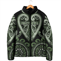 Custom Aotearoa Ngati Awa Padded Jacket Maori Tribal Pattern LT05 - Polynesian Pride