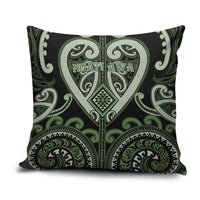 Aotearoa Ngati Awa Pillow Cover Maori Tribal Pattern LT05 Green - Polynesian Pride