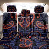 Aotearoa Whakatohea Back Car Seat Cover Maori Tribal Pattern LT05 - Polynesian Pride