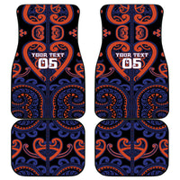 Custom Aotearoa Whakatohea Car Mats Maori Tribal Pattern LT05 - Polynesian Pride