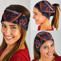 Aotearoa Whakatohea Neck Gaiter Maori Tribal Pattern LT05 - Polynesian Pride