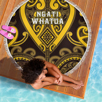 Aotearoa Ngati Whatua Beach Blanket Maori Tribal Pattern LT05 - Polynesian Pride