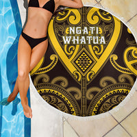 Aotearoa Ngati Whatua Beach Blanket Maori Tribal Pattern LT05 - Polynesian Pride