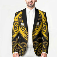 Custom Aotearoa Ngati Whatua Blazer Maori Tribal Pattern LT05 - Polynesian Pride