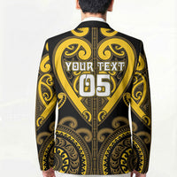 Custom Aotearoa Ngati Whatua Blazer Maori Tribal Pattern LT05 - Polynesian Pride