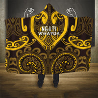 Aotearoa Ngati Whatua Hooded Blanket Maori Tribal Pattern LT05 - Polynesian Pride