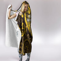 Aotearoa Ngati Whatua Hooded Blanket Maori Tribal Pattern LT05 - Polynesian Pride