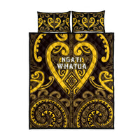 Aotearoa Ngati Whatua Quilt Bed Set Maori Tribal Pattern LT05 - Polynesian Pride
