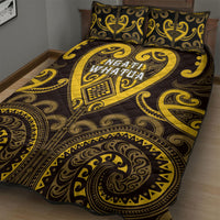 Aotearoa Ngati Whatua Quilt Bed Set Maori Tribal Pattern LT05 - Polynesian Pride