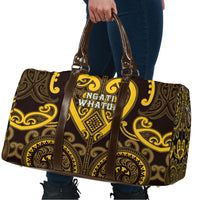 Aotearoa Ngati Whatua Travel Bag Maori Tribal Pattern LT05 - Polynesian Pride