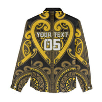 Custom Aotearoa Ngati Whatua Women Casual Shirt Maori Tribal Pattern LT05 - Polynesian Pride
