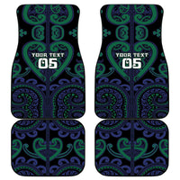 Custom Aotearoa Ngati Pikiao Car Mats Maori Tribal Pattern LT05 - Polynesian Pride