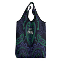 Aotearoa Ngati Pikiao Grocery Bag Maori Tribal Pattern LT05 - Polynesian Pride