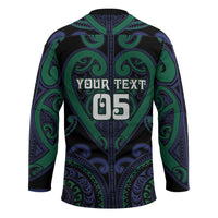 Custom Aotearoa Ngati Pikiao Hockey Jersey Maori Tribal Pattern LT05 - Polynesian Pride