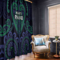Aotearoa Ngati Pikiao Window Curtain Maori Tribal Pattern LT05 - Polynesian Pride