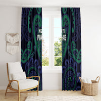 Aotearoa Ngati Pikiao Window Curtain Maori Tribal Pattern LT05 - Polynesian Pride