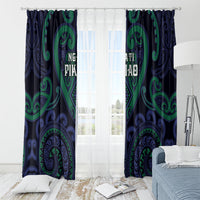 Aotearoa Ngati Pikiao Window Curtain Maori Tribal Pattern LT05 - Polynesian Pride