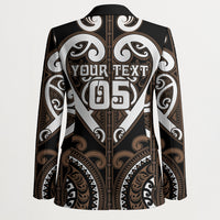 Custom Aotearoa Kati Mamoe Blazer Maori Tribal Pattern LT05 - Polynesian Pride