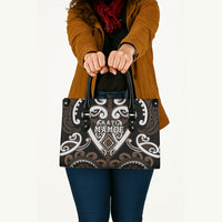 Aotearoa Kati Mamoe Leather Bag Maori Tribal Pattern LT05 - Polynesian Pride