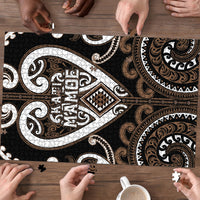 Aotearoa Kati Mamoe Puzzle Maori Tribal Pattern LT05 - Polynesian Pride