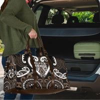 Aotearoa Kati Mamoe Travel Bag Maori Tribal Pattern LT05 - Polynesian Pride