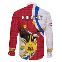 Personalized Philippines Family Matching Short Sleeve Bodycon Dress and Hawaiian Shirt The Eight-Rayed Sun Bald Eagle Polynesian Pattern LT05 - Polynesian Pride