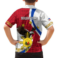 Personalized Philippines Hawaiian Shirt The Eight-Rayed Sun Bald Eagle Polynesian Pattern LT05 - Polynesian Pride