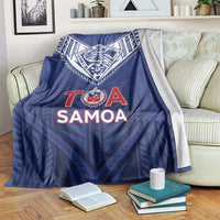 Super Toa Samoa Rugby Blanket Warrior Spirit LT05