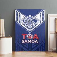 Super Toa Samoa Rugby Canvas Wall Art Warrior Spirit LT05